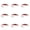 A-100Pcs, variant on 0.5" Fly Lures Fishing – Hand Tie Lure with Hook for Bass, Fly Fishing Baits, Artificial Bait for Freshwater & Saltwater, Fishing Attractants, Fishing Accessories & Gear