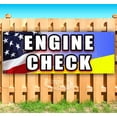 thumbnail image 1 of Engine Check 13 oz Vinyl Banner With Metal Grommets, 1 of 4