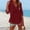 Wine, variant on Linen Hoodie Women Summer Hoodies for Women Hooded Swimsuit Coverup for Women Beach Shirts for Women Swim Cover up Top Women's Beach Tunics and Cover-up Tops Beachy Shirts for Wome,Hot Pink,3XL