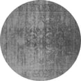 thumbnail image 1 of Ahgly Company Indoor Round Oriental Gray Industrial Area Rugs, 6' Round, 1 of 4