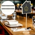thumbnail image 4 of 20pcs Mini Chalkboard Signs Chalk Blackboard Place Cards Desktop Vase Decorations, 4 of 14
