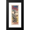 thumbnail image 2 of Jules Chéret 12x24 Black Modern Framed Museum Art Print Titled - The Earth (1897), 2 of 5