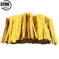 thumbnail image 2 of Corbata Torcida, Corbatas Para Bolsas De Pan, Corbatas Para Bolsas De Pasteles, 10 Cm, PET Ecológico Para Golosinas Para Mascotas, Panadería, Fiesta De Bodas, 2 of 7