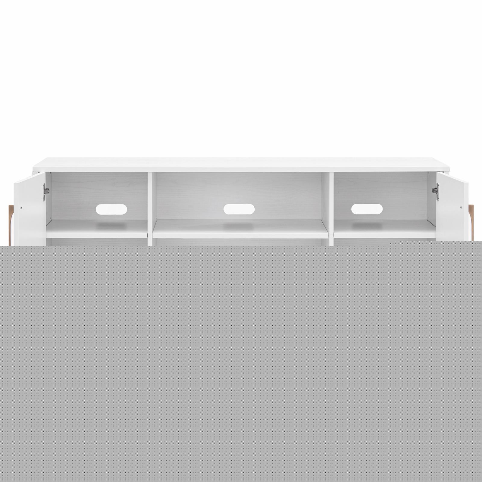 thumbnail image 5 of Evelyn&Zoe Julian Rectangular TV Stand for TV's up to 65", White, 5 of 10