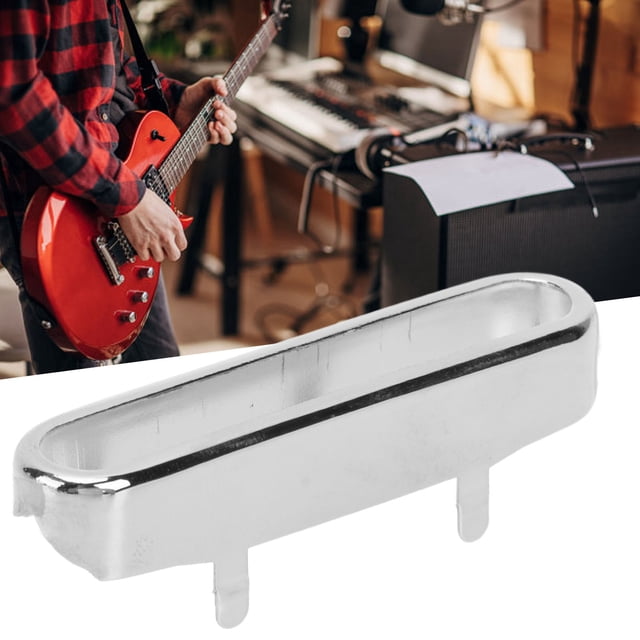 Cubierta para Pastilla de Guitarra, Cubierta de Pastilla de Mástil de Guitarra de Metal, Cubierta para Pastillas de Guitarra, Cubierta Humbucker, Carcasa para Pastilla de Guitarra