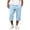 Light Blue, variant on Men's Pants Mens Work Pants Water Resistant Drawstring Waist Utility Pockets Straight Leg Loose Fit Quick Dry Relaxed Fit Comfortable Fit Zipper Fly Pull On Design