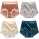 thumbnail image 1 of piezas de bragas de seda helada para mujer, bragas de encaje elástico de seda helada invisibles sin dejar rastro para mujer, 1 of 5