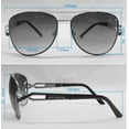 thumbnail image 2 of Rocawear Men's R1207 Modern UV400 Protective Metal Aviator Pilot Fashion Sunglasses, 59mm, 2 of 3