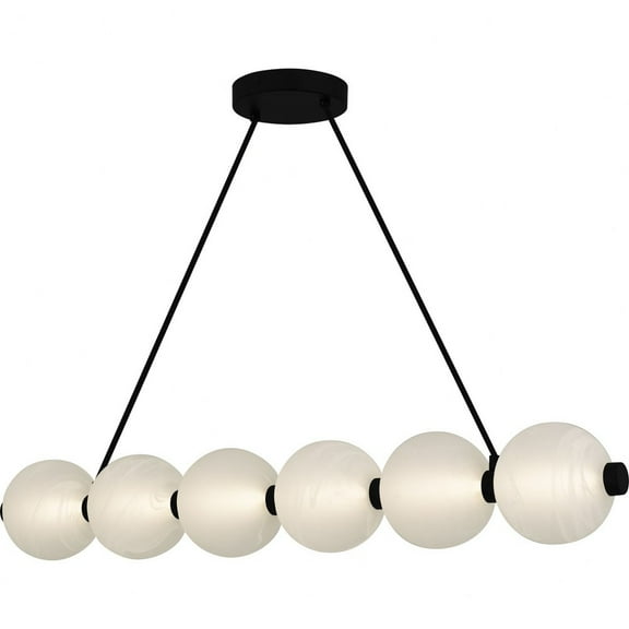 Quoizel Lighting - Clarendon - 35W LED Linear Chandelier-6.5 Inch Tall and 43.5