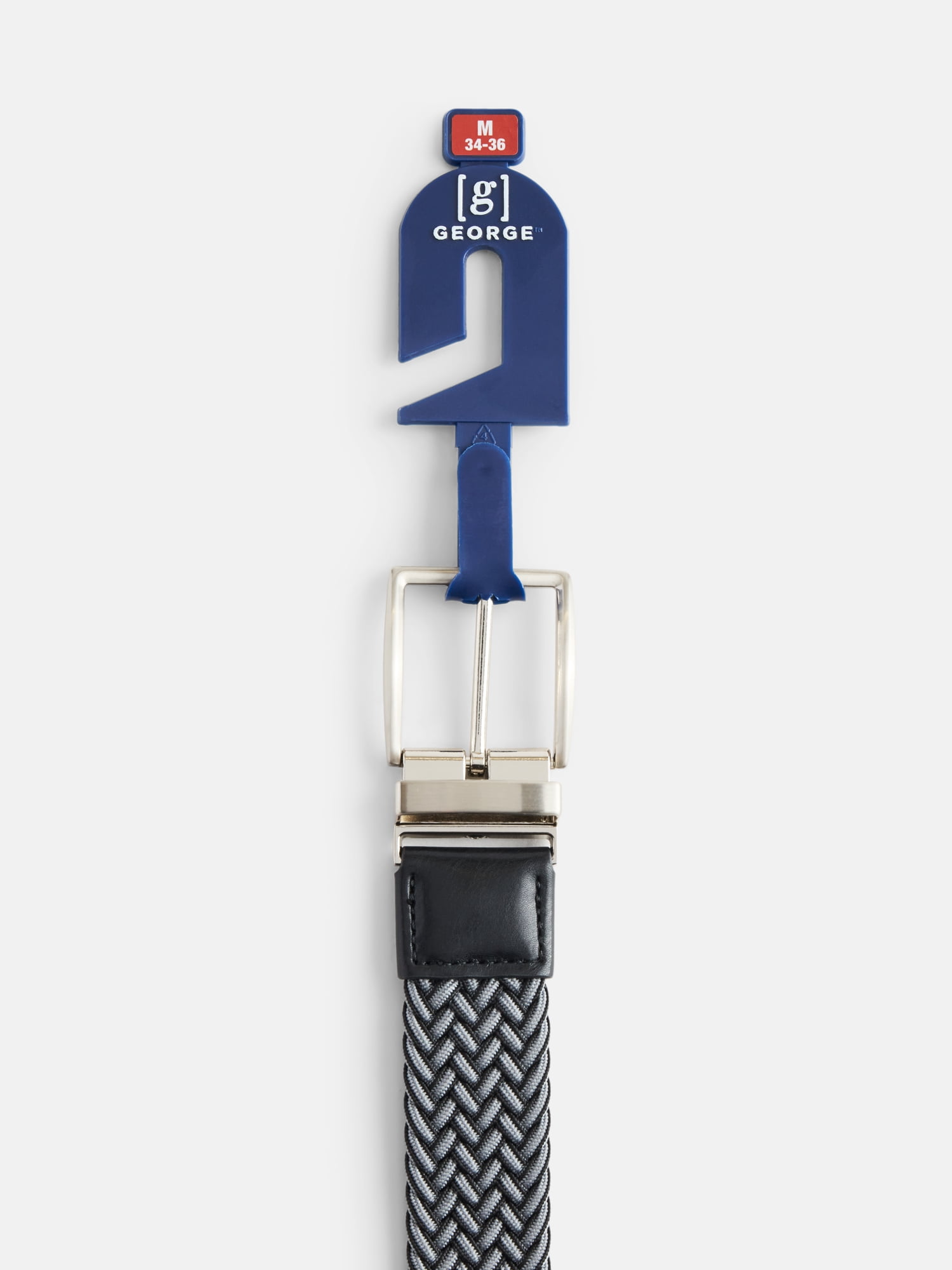 George 35mm Reversible Stretch Woven, Gray/Black