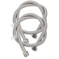 thumbnail image 1 of EASTIN Portable Dishwasher Hose 2pcs 1/2 Inch Water Inlet Pipe Extension Hoses, 1 of 5