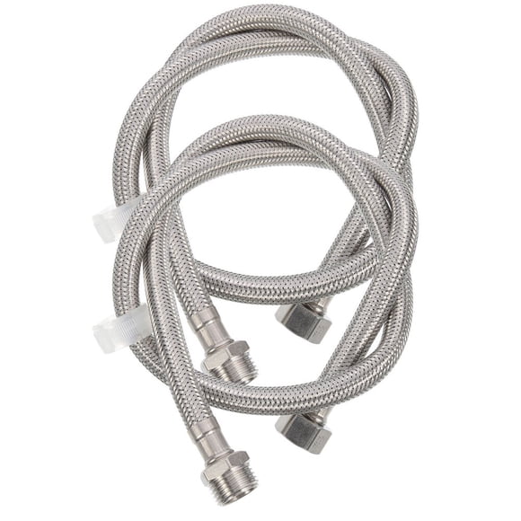 EASTIN Portable Dishwasher Hose 2pcs 1/2 Inch Water Inlet Pipe Extension Hoses