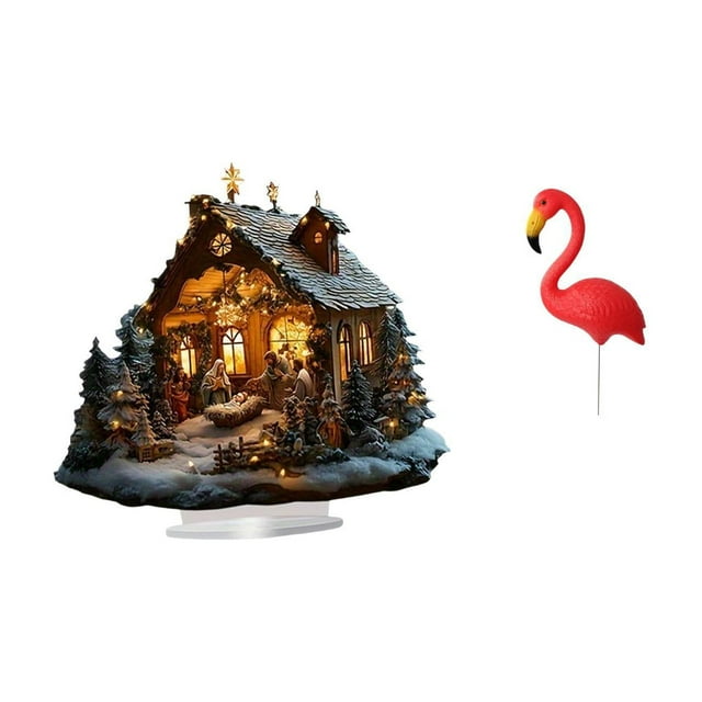 Adorno De Pájaro Acrílico, Decoración De Mesa Independiente Con Base Para Fiesta, Hogar, Estantería, Festival, Dormitorio, Jardín, Estatuilla Artística, Escultura De Estaca Para