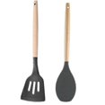 thumbnail image 1 of 2 Pcs Silicone Cooking Utensils Kitchen Utensil Set, Heat_c*, 1 of 5