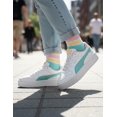 thumbnail image 3 of Tenis Puma® Court Para Mujer Color Blanco Menta Urbano blanco 23.5, 3 of 8