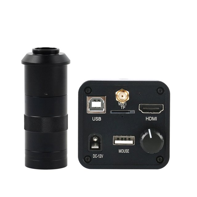 36MP 1080P USB Industrial Video Microscope Camera C-mount TF Video Recorder SupportIR Remote Control For Phone Repair