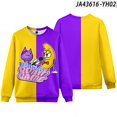 thumbnail image 1 of Roblox-suéter de cuello redondo de color claro para niños y adultos, chaqueta periférica, ropa de fondo, camisa de manga larga, deportes Casuales, 1 of 4