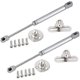 thumbnail image 1 of Hydraulic Gas Struts for Kitchen Cabinet Door Lift Damper Hinge, 80N / 8kg 270mm, Pack of 2, 1 of 4