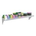 thumbnail image 2 of Pemberly Row Tablette Murale en Acier Inoxydable 12x48 NSF pour Cuisine, Argent, 2 of 7