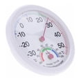 thumbnail image 5 of White Bell Shaped Indoor Outdoor Thermometer Temperature Hygrometer Humidity Meter, 5 of 5
