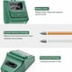 thumbnail image 3 of Medidor de pH del suelo, MS02 3 en 1 Probador de humedad/luz/pH del suelo Kits de herramientas para el cuidado de plantas de jardinería, ideal para jardín, césped, granja, interior y exterior (verde), 3 of 5
