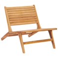 thumbnail image 4 of Charmma Patio Chair with Footrest Solid Teak Wood, 4 of 12