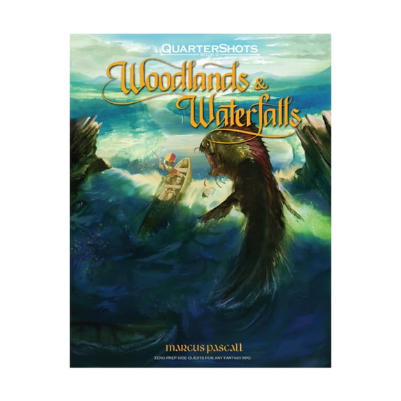 Deck & Dice Games Quartershots - Woodlands & Waterfalls New