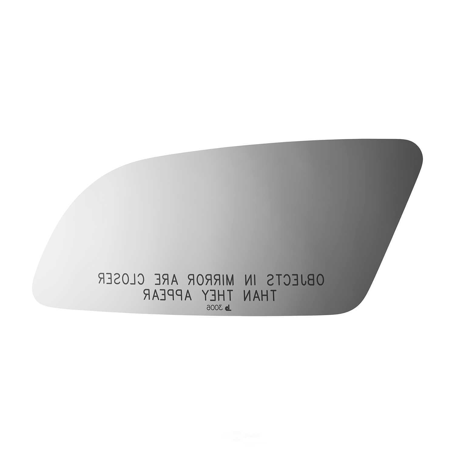 Burco Side View Mirror Replacement Glass - Clear Glass - 3006