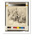 thumbnail image 2 of Historic Framed Print, The forty T. . s [i.e. thieves] : Baba Jonathon: I don't like your looks, Mr. Merchant, you had better move on, 17-7/8" x 21-7/8", 2 of 9