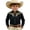 Black1, variant on Men’s Western Cowboy Shirt Long Sleeve Embroidered Button Down Casual Denim Style Top for Daily Work or Rodeo Events Trendy Ranch Wear(Red/S)