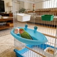 thumbnail image 6 of Hanging Bird Bath Pool for Parrots Cage Enrichment Activity Play Interactive Pet Toy, 6 of 6