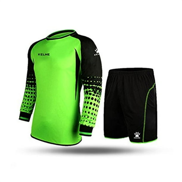 Kelme kelme soccer goalkeeper long sleeves jersey & shorts for mens