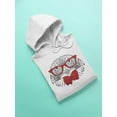 thumbnail image 3 of A Hipster Bird Hoodie Women -Image by Shutterstock, Female x-Large, 3 of 4