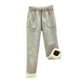 thumbnail image 2 of jsaierl Women's Winter Fleece Pants Sherpa Lined Sweatpants Active Running Jogger Pants with Pockets, 2 of 4