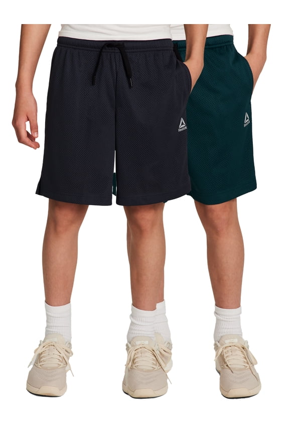 Boy's Athletic 2-Pack Mesh Short, Sizes 4-18