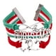 thumbnail image 2 of onlyliua Liquidación de Rebajas de Hoy Pulsera Tejida Multicapa con Letras Navideñas 2020 Regalo de Navidad Pequeños Obsequios, 2 of 7
