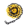 thumbnail image 4 of Barrera de tráfico de cadena de enlace premium para estacionamientos, jardines, hoteles, áreas cerradas Amarillo Negro, 4 of 8