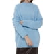 thumbnail image 2 of Suéteres de Gran Tamaño para Mujer, Conjuntos de Otoño 2025, Cuello Redondo, Mangas Largas, Jerseys de Punto A . Azul M, 2 of 8