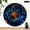 10x10in, variant on Patifu Glowing Dragon Fantasy Wooden Wall Clock 10 Inch Round Silent Sweep Movement 10x10in