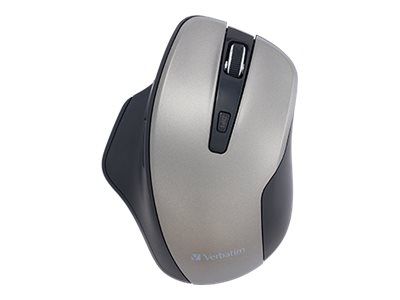 Souris LED bleue sans fil silencieuse Verbatim (graphite) 70242