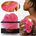 thumbnail image 3 of PDNRPSP 1 Pieces African Net Bath Sponge, African Exfoliating African Scrubbing Long Net Rag, Back Scrubber Skin Smoother Great for Daily Use (Pink), 3 of 8