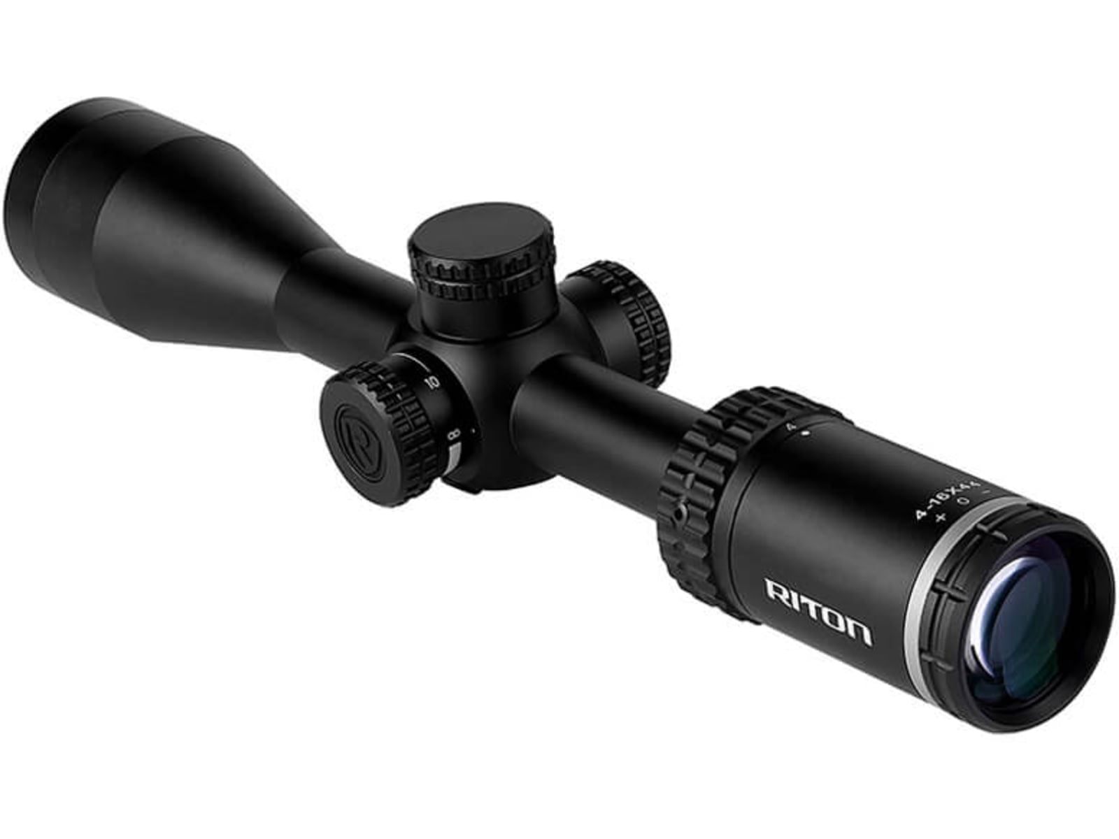 Riton Optics 1 Primal 4-16x44mm Rifle Scope, 1in Tube, Second Focal Plane, RUT Reticle, Black, NSN #