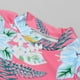 thumbnail image 5 of Traje de baño de 2 piezas para mujer, traje de baño para niñas, traje de baño infantil estampado de manga larga, traje de baño estilo falda, pantalones largos, conjunto dividido para surf, traje de ba, 5 of 7