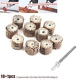 thumbnail image 2 of 11Pcs 80-600Grit Flap Wheel Disc Sanding Flap Set With 3Mm Shank Grinding Wheel Head Sander Abrasive Power Tools, 2 of 5