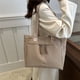 thumbnail image 1 of Bolsos Informales Bolso Hombro Sólido Pañales Grandes Bolos para Mujeres Cierre La Con Bolsillos Comprar Viajes, 1 of 9