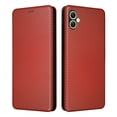 thumbnail image 2 of Feishell Flip Wallet Cover for Samsung Galaxy A05,Shockproof Slim Fit Carbon Fiber Texture PU Leather Magnetic Closure Folio Card Holder Kickstand Phone Case for Samsung Galaxy A05,Brown, 2 of 11
