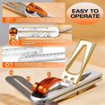 thumbnail image 2 of Stainless Steel Dovetail Clamps, Precise 1:6 And 1:8 Slopes For Woodworking -t-bevel Sliding Angle, 2 of 5