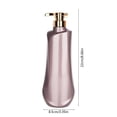 thumbnail image 3 of Weloille 500ml Shower Gel Dispenser Bottle, Refillable and Leak-proof, Creative Bathroom Accessory for Liquid Soap, 3 of 6
