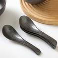 thumbnail image 4 of Stone Lain Valencia 8-Piece Service Bowl and Spoon Set Porcelain, Metallic Grey, 4 of 6