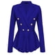 thumbnail image 2 of Puntoco Moda Mujer Doble Botonadura Botón Abrigo Blusa Slim Outwear Blazer Puntoco Puntoco-1, 2 of 4